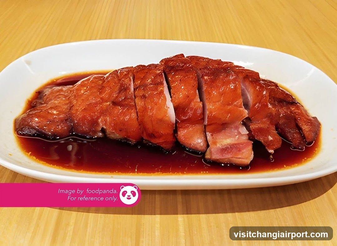 Sliced Roast Duck with Sauce
