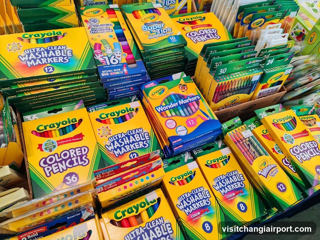 Crayola Art Supplies Display