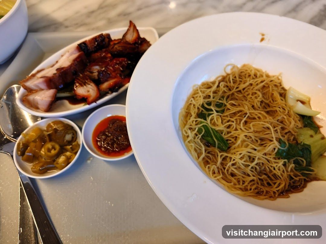 Noodle Meal with Sides