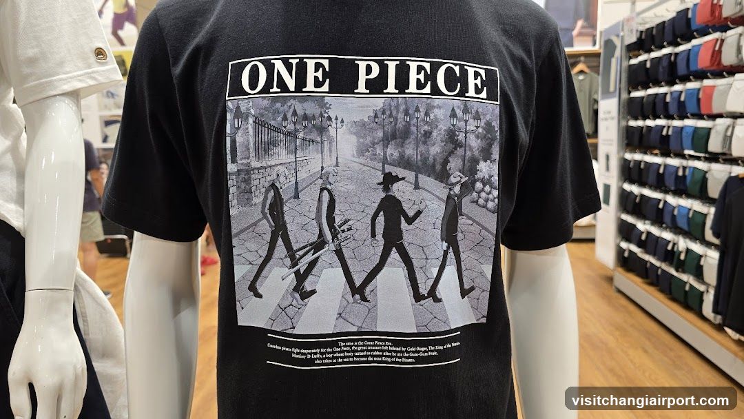 One Piece T-Shirt Display