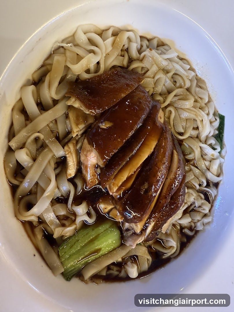 Bowl of Noodles with Roasted Duck