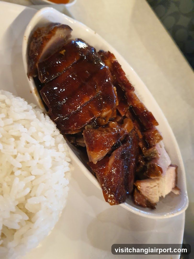 Roast Duck with Rice