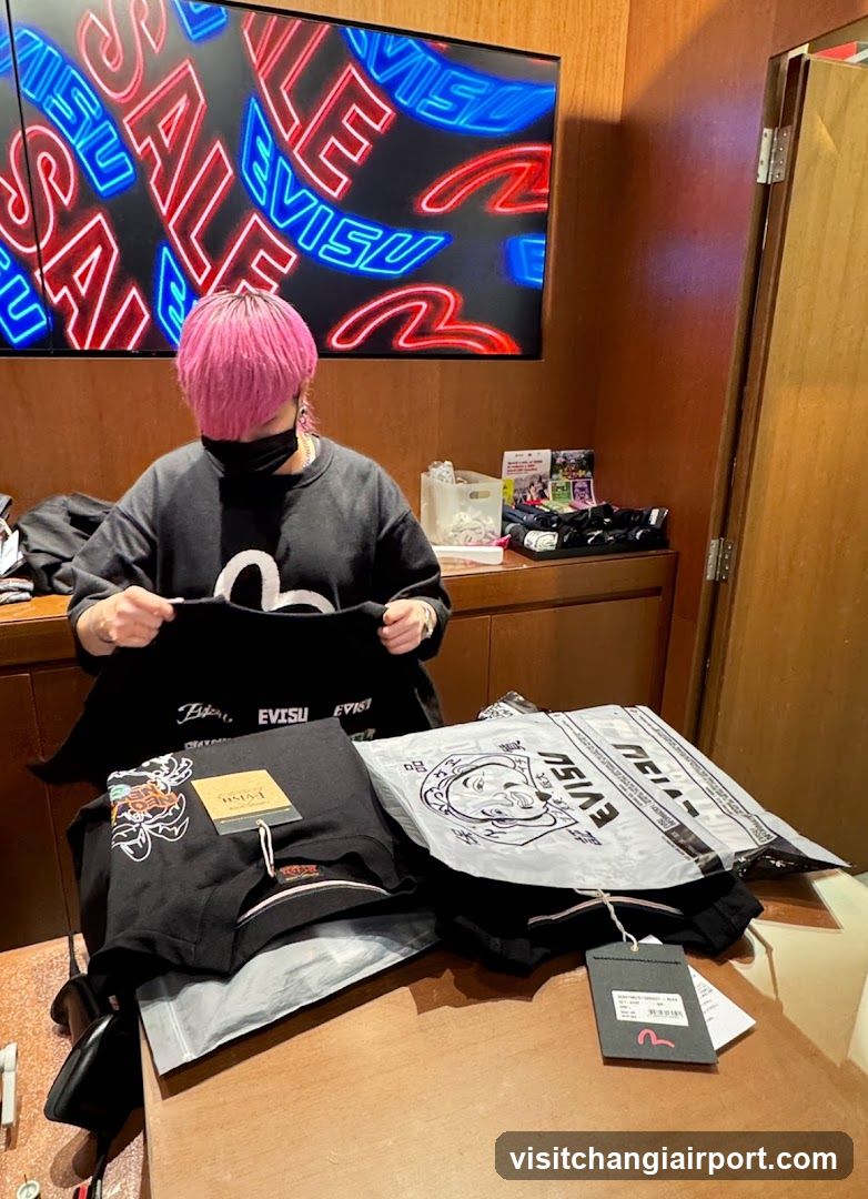 EVISU Store Interior Display