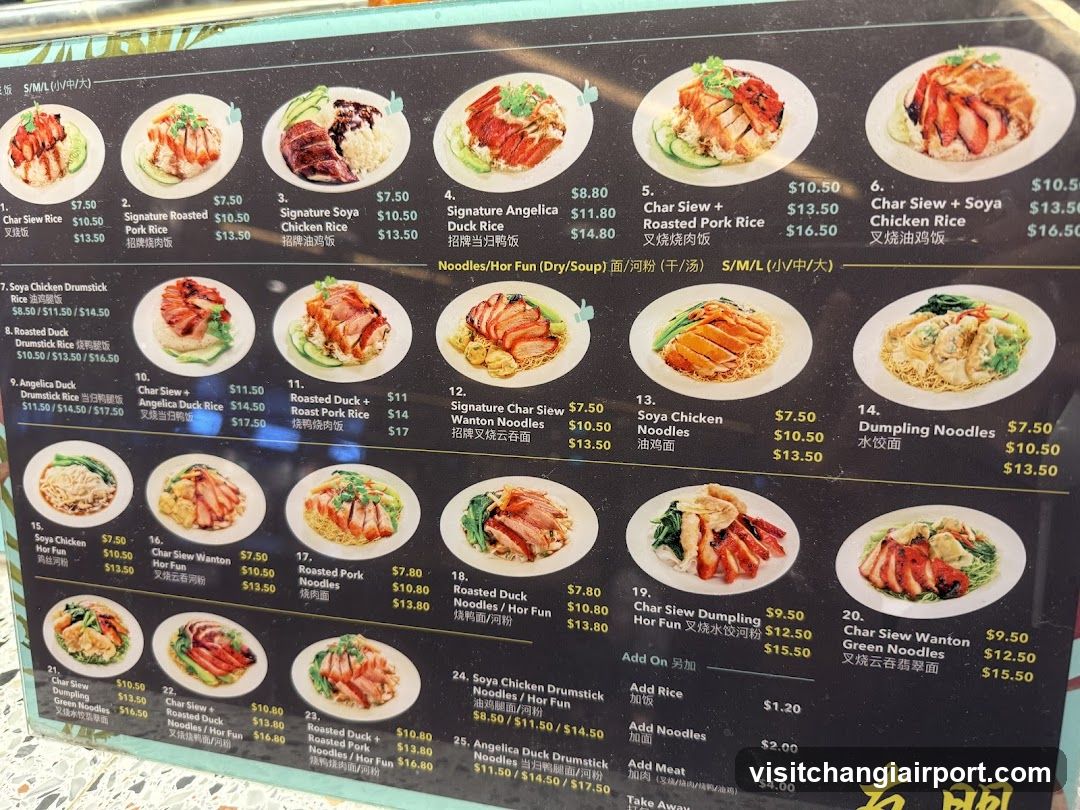 Restaurant Menu Board