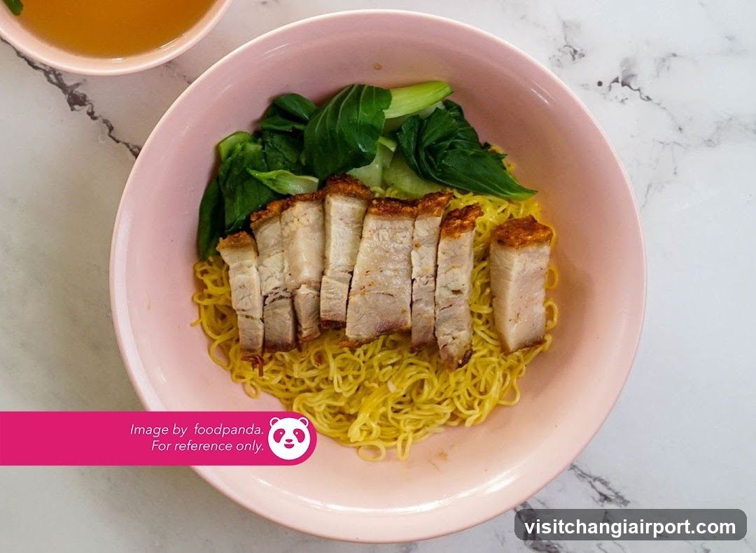 Pork Belly Noodles with Greens