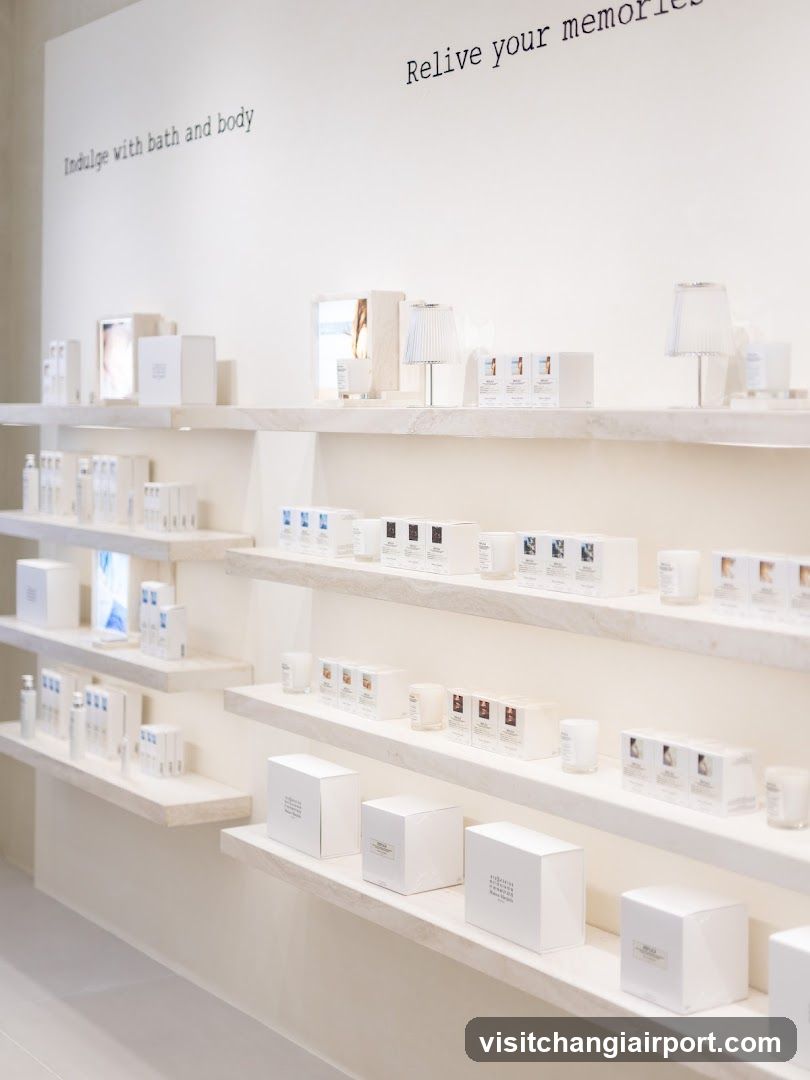 Bath and Body Works Store Interior