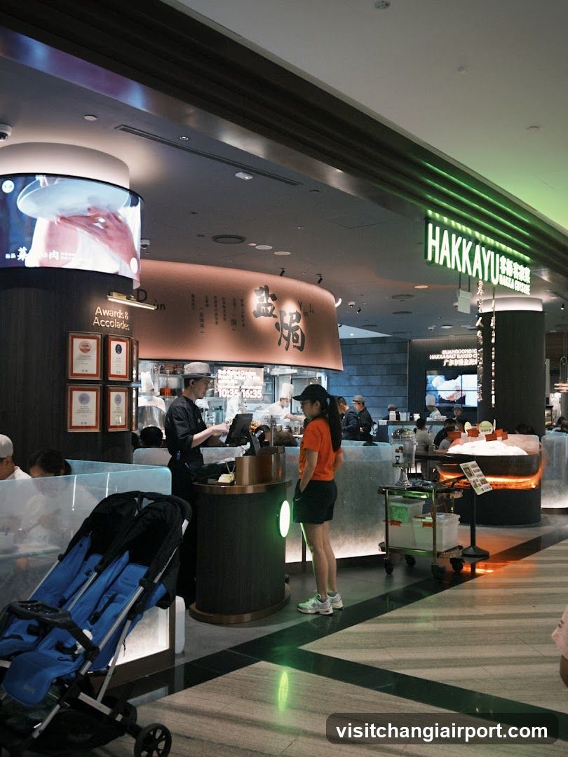 Food Court Interior Scene