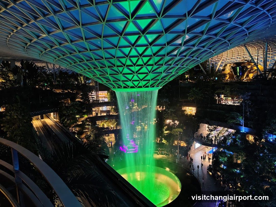 Shangri-La's Sentosa - The Waterfall at Jewel Changi Airport