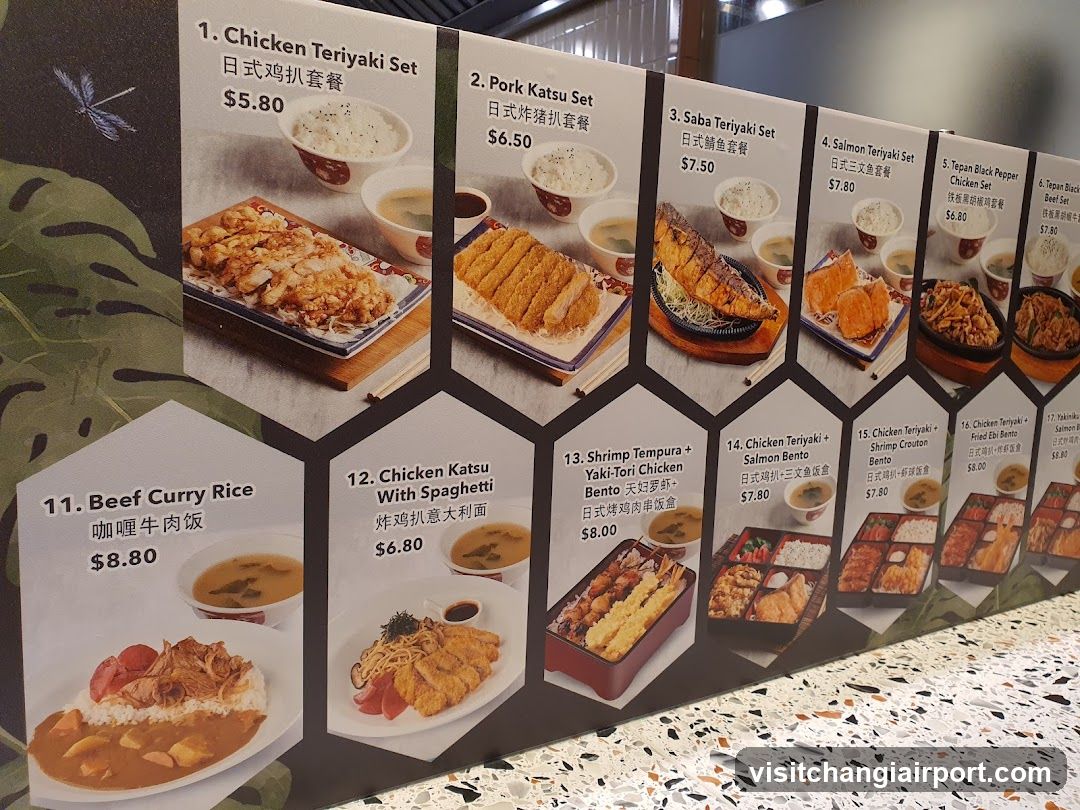 Japanese Restaurant Menu Board