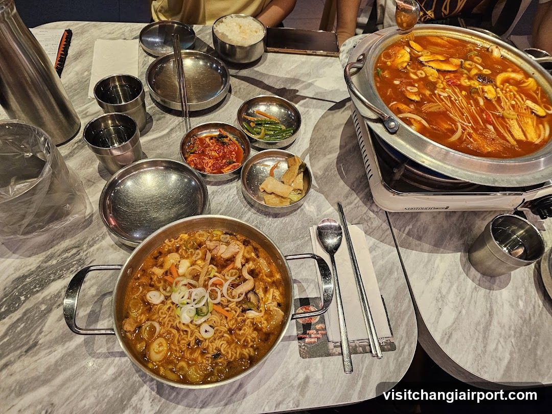 Korean Hot Pot Meal
