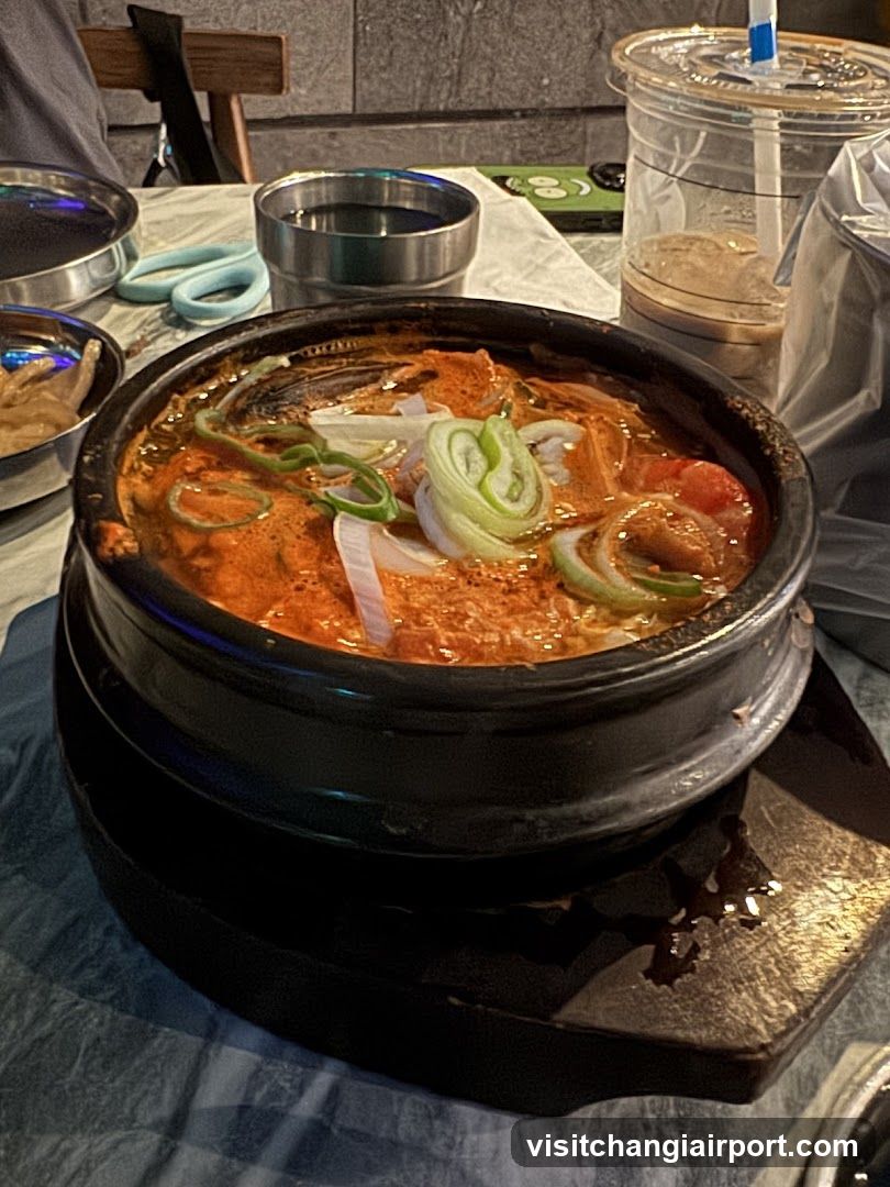 Korean Hot Pot Meal