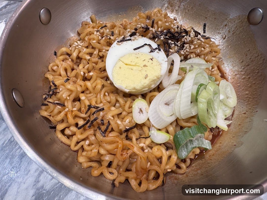 Bowl of Ramen with Egg and Scallions