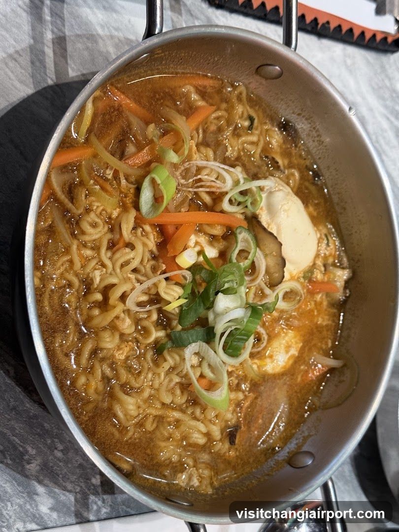 Noodle Dish in Pot