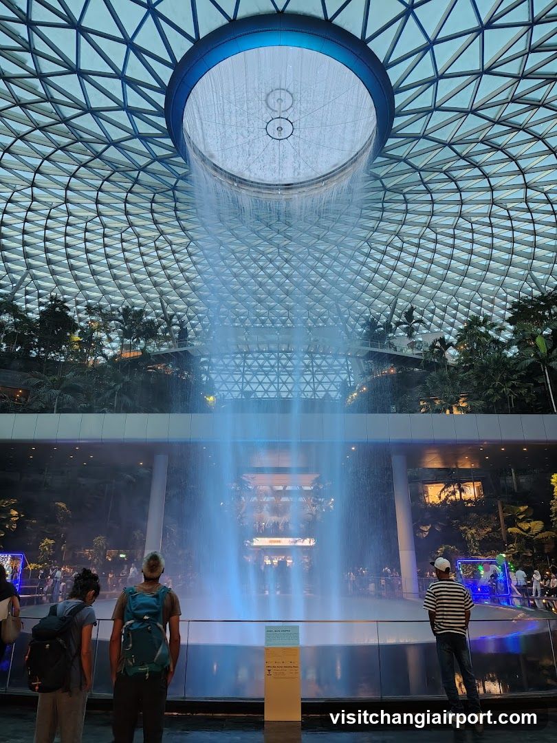 The Jewel Changi Airport Waterfall