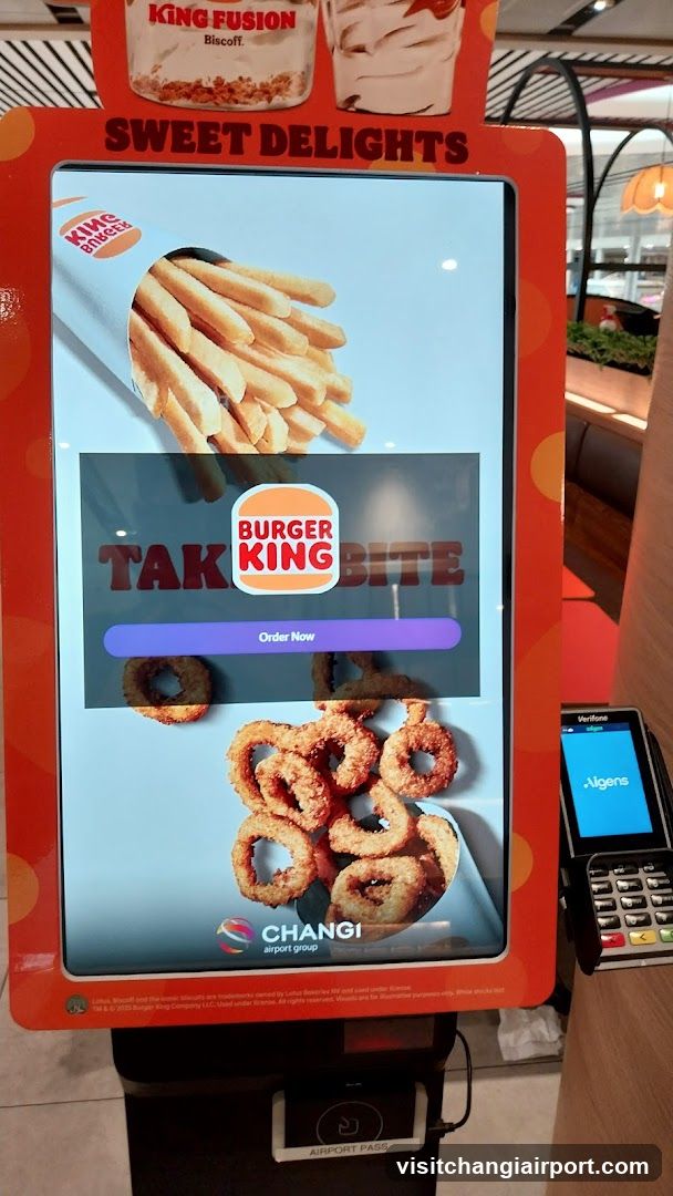 Burger King Self-Order Kiosk