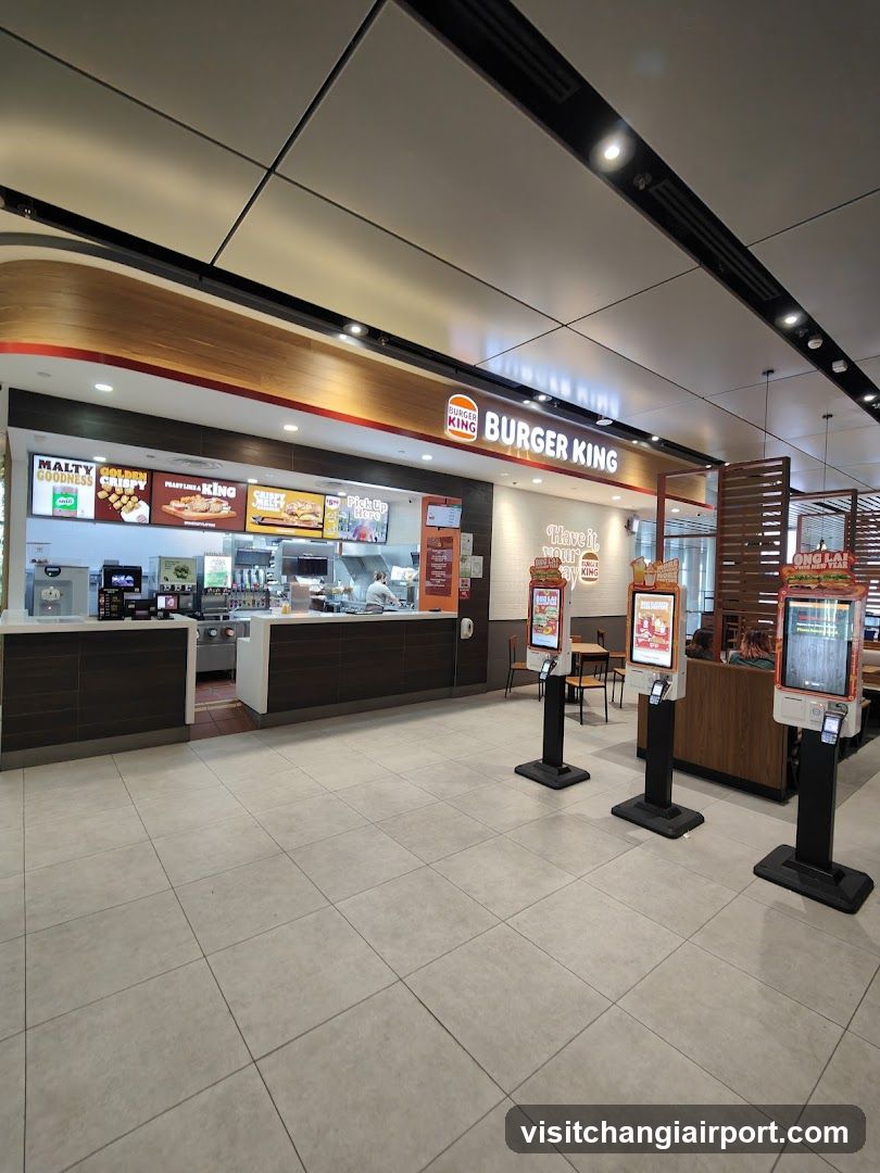 Burger King Interior View