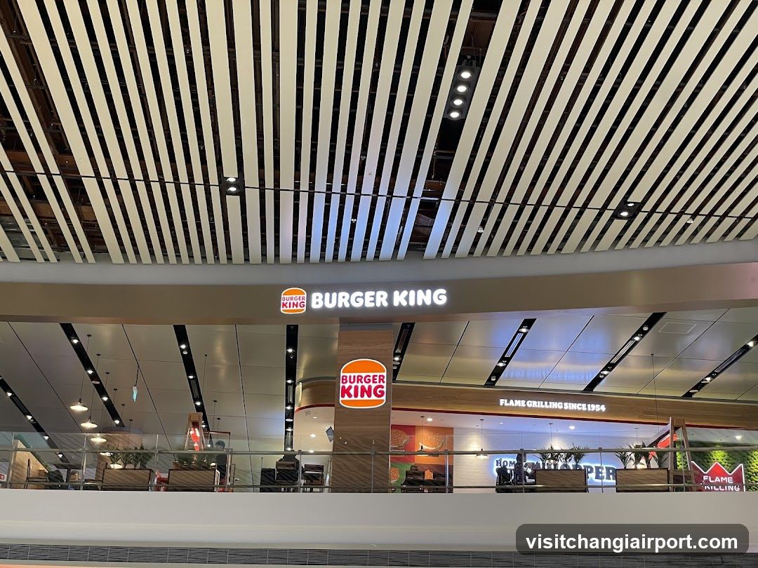Burger King Interior View