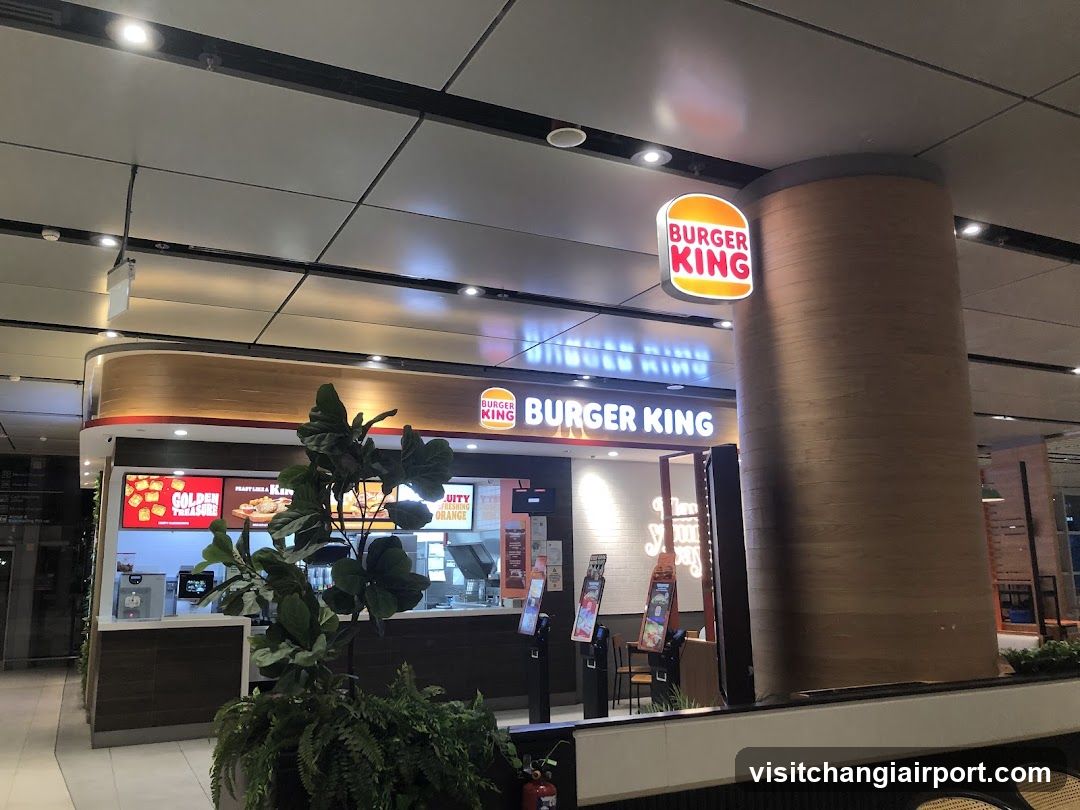 Burger King Store Interior View