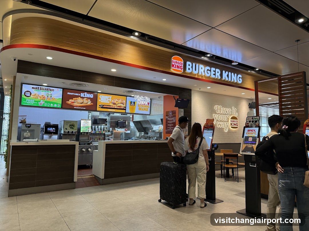 Burger King Interior View