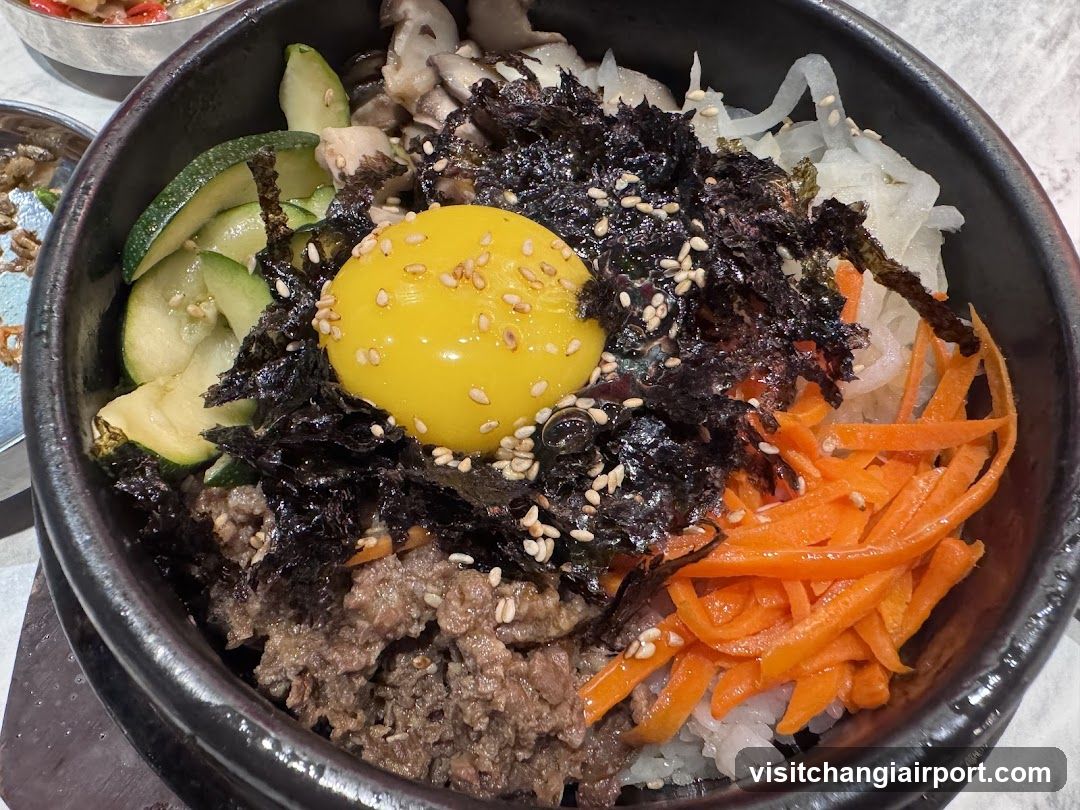 Bulgogi Bowl with Egg and Sesame Seeds