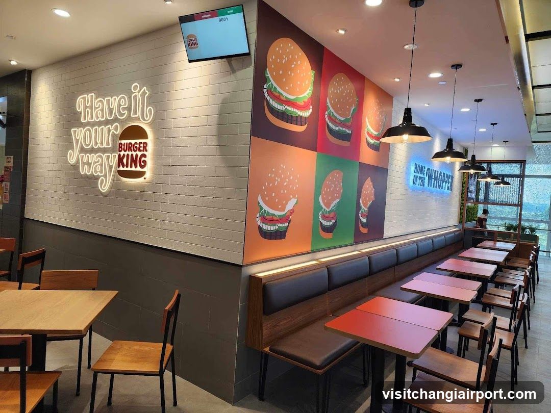 Burger King Interior