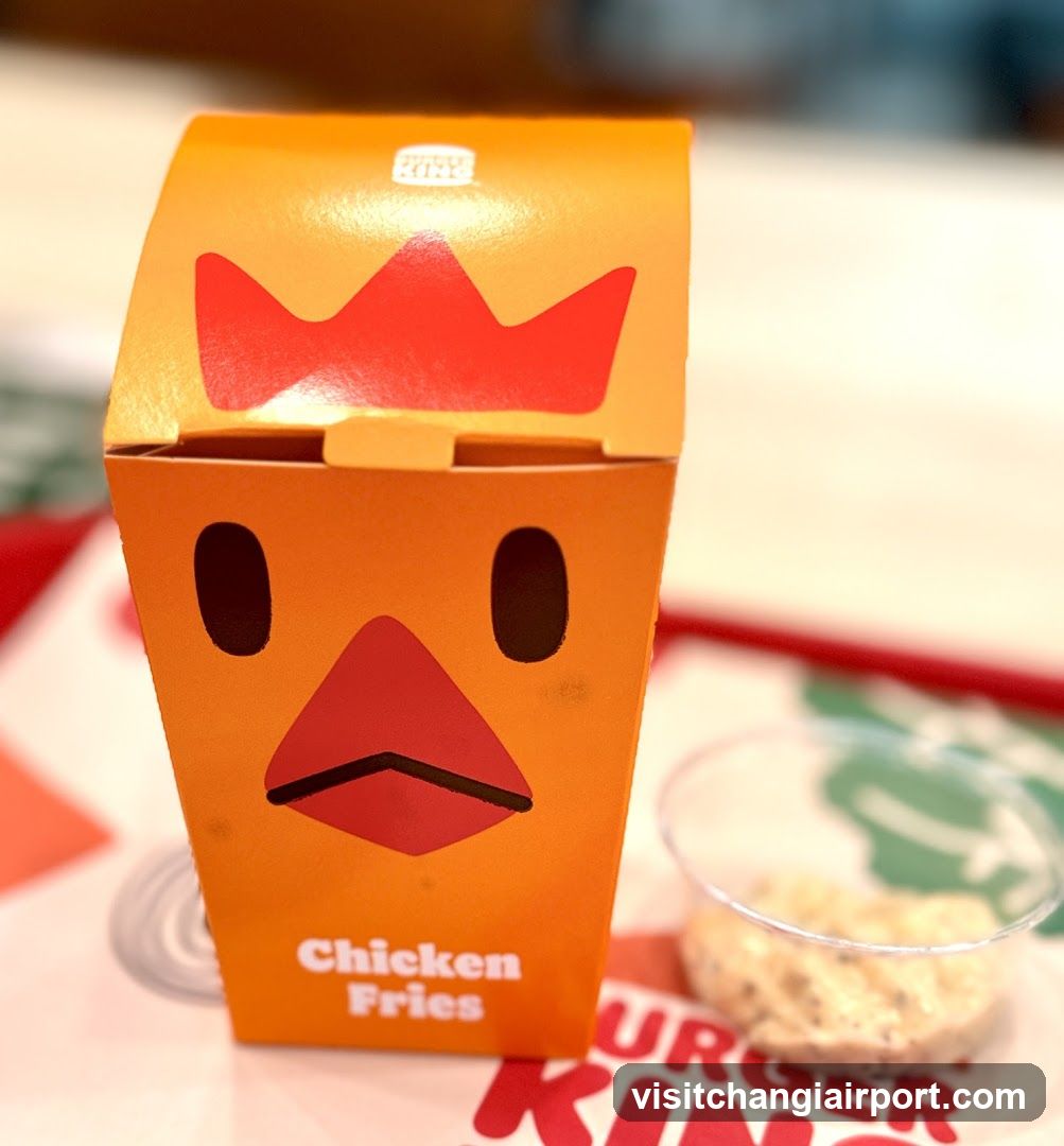 Burger King Chicken Fries Box