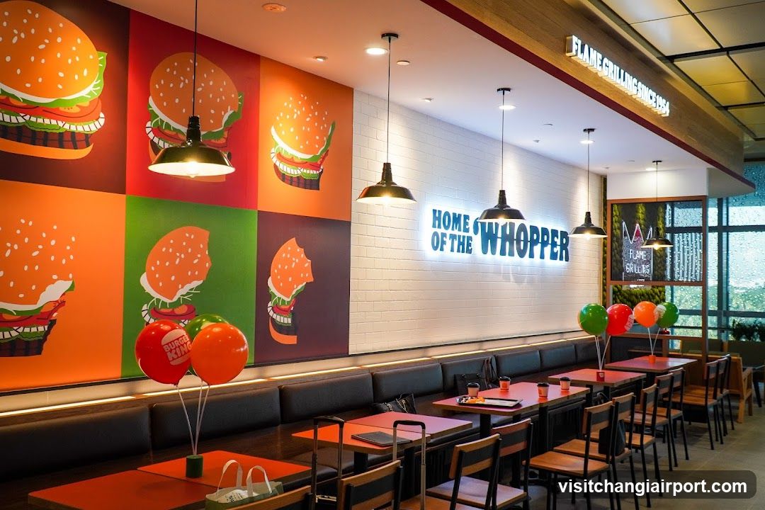 Burger Restaurant Interior