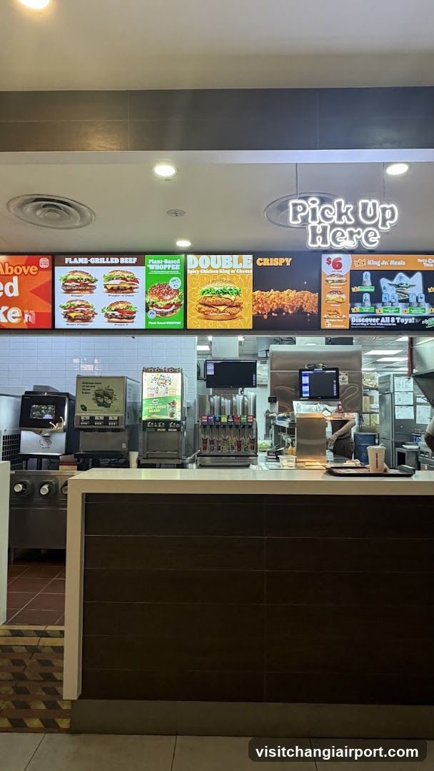 Fast Food Counter Interior