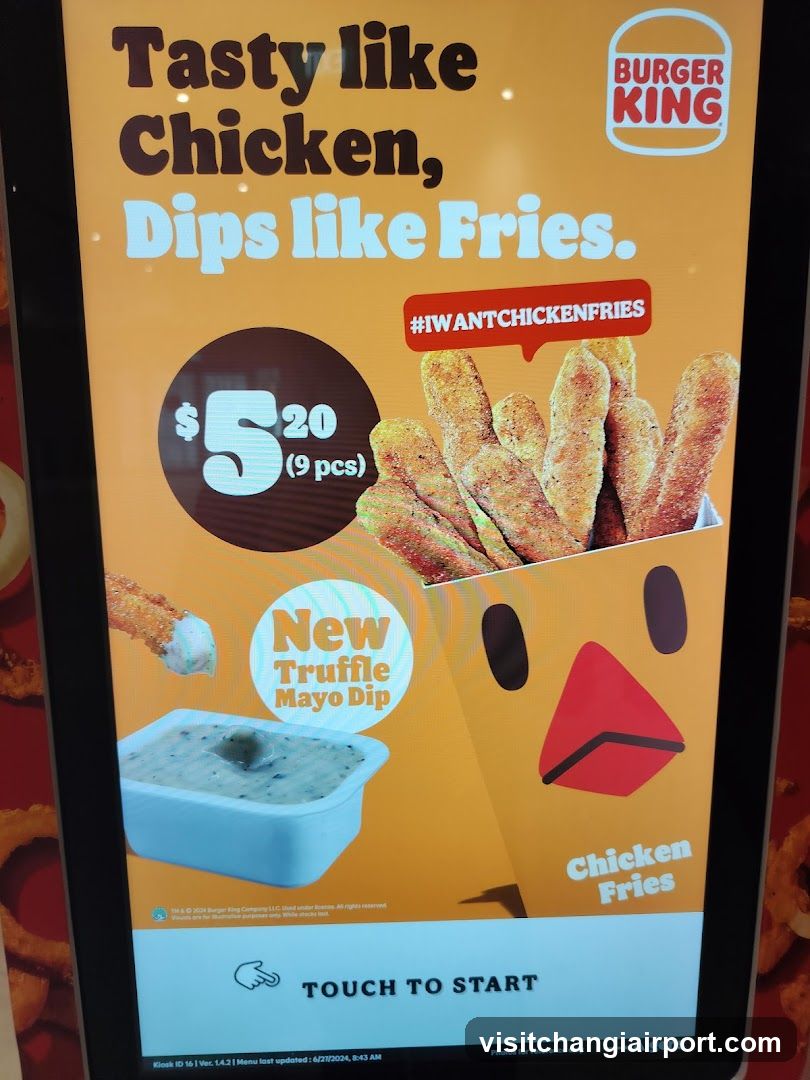 Burger King Chicken Fries Ad
