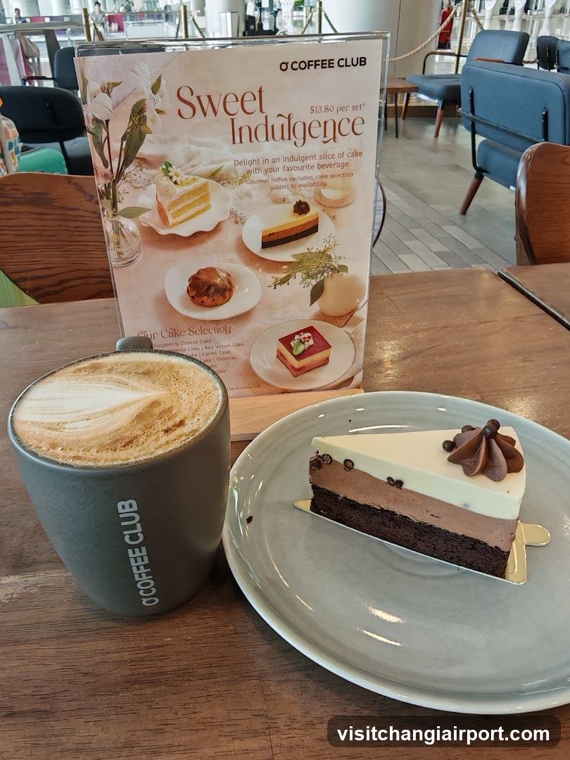 Coffee and Cake at O Coffee Club