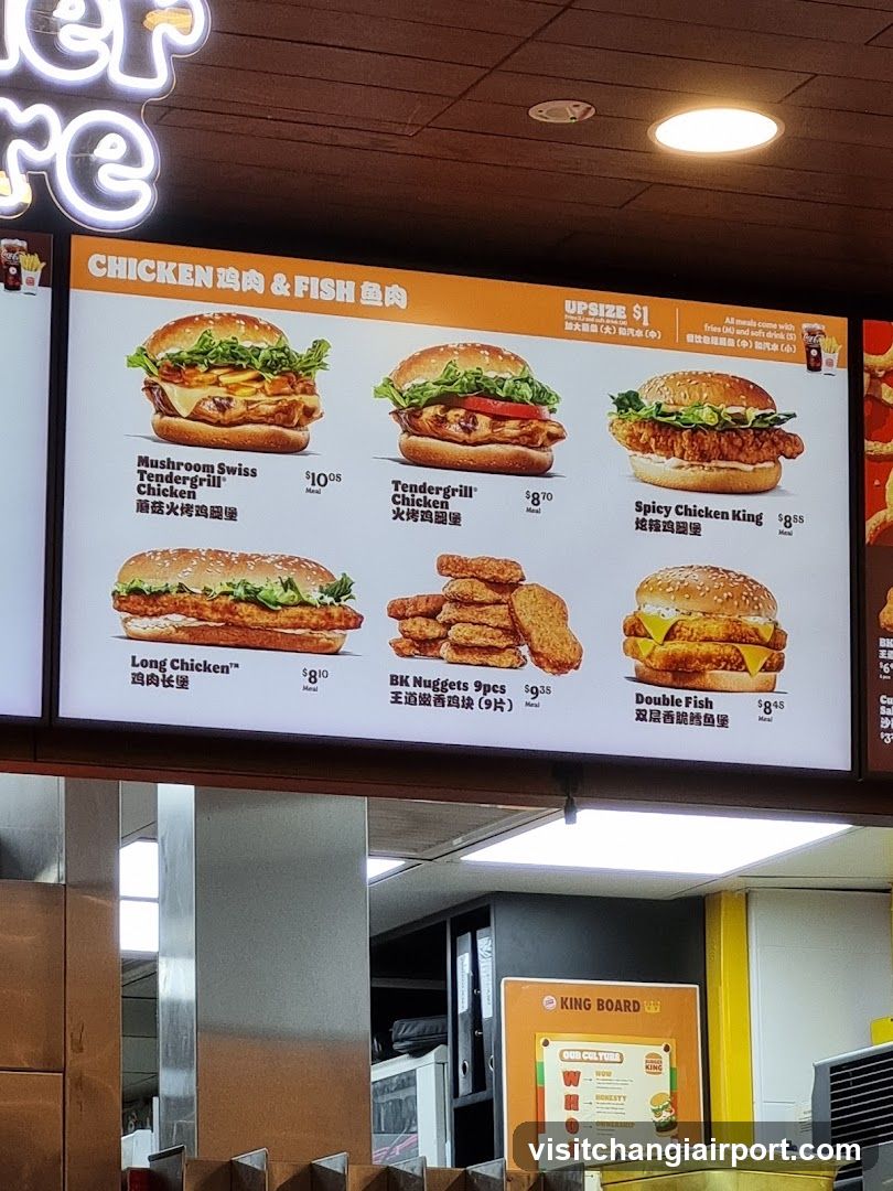 Chicken & Fish Menu Board
