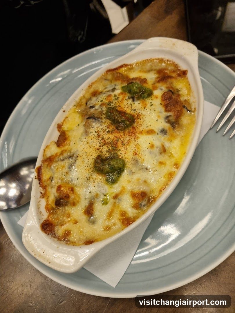 Baked Dish with Cheese and Vegetables