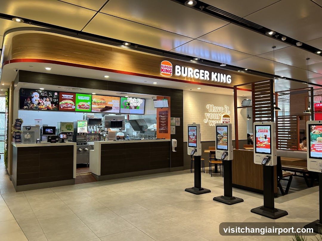 Burger King Interior View