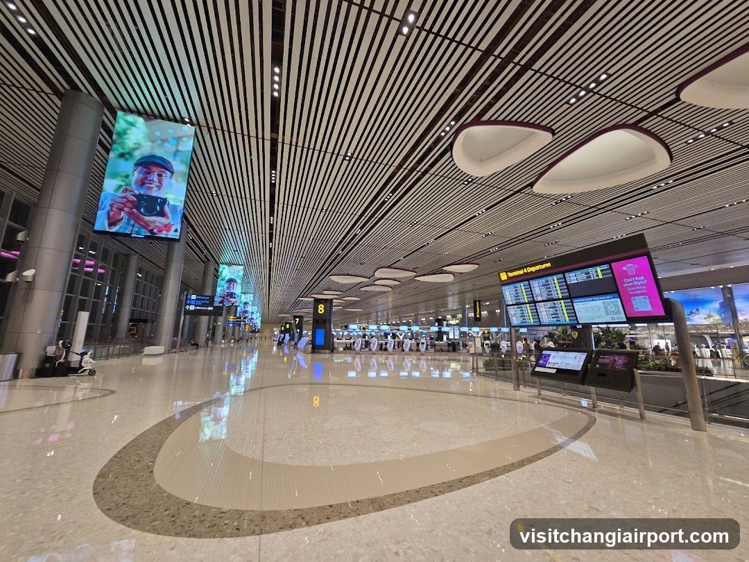 Airport Terminal Hallway