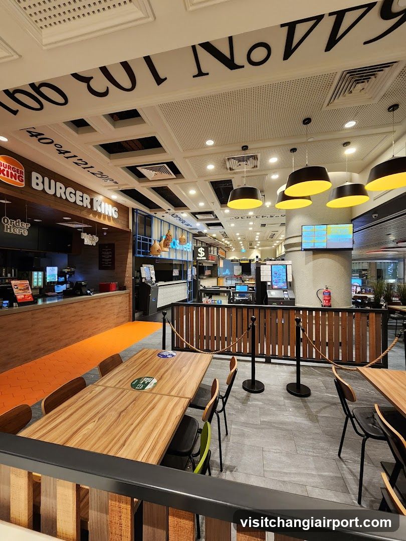Burger King Interior View
