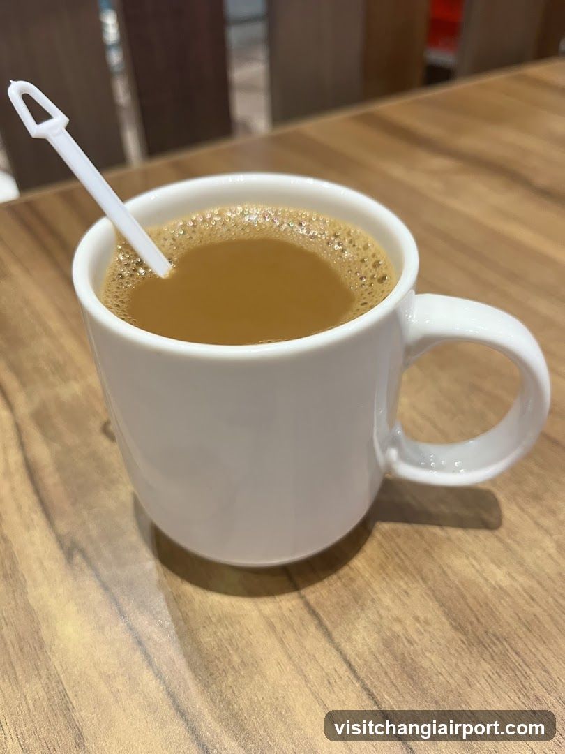 Coffee in a white mug