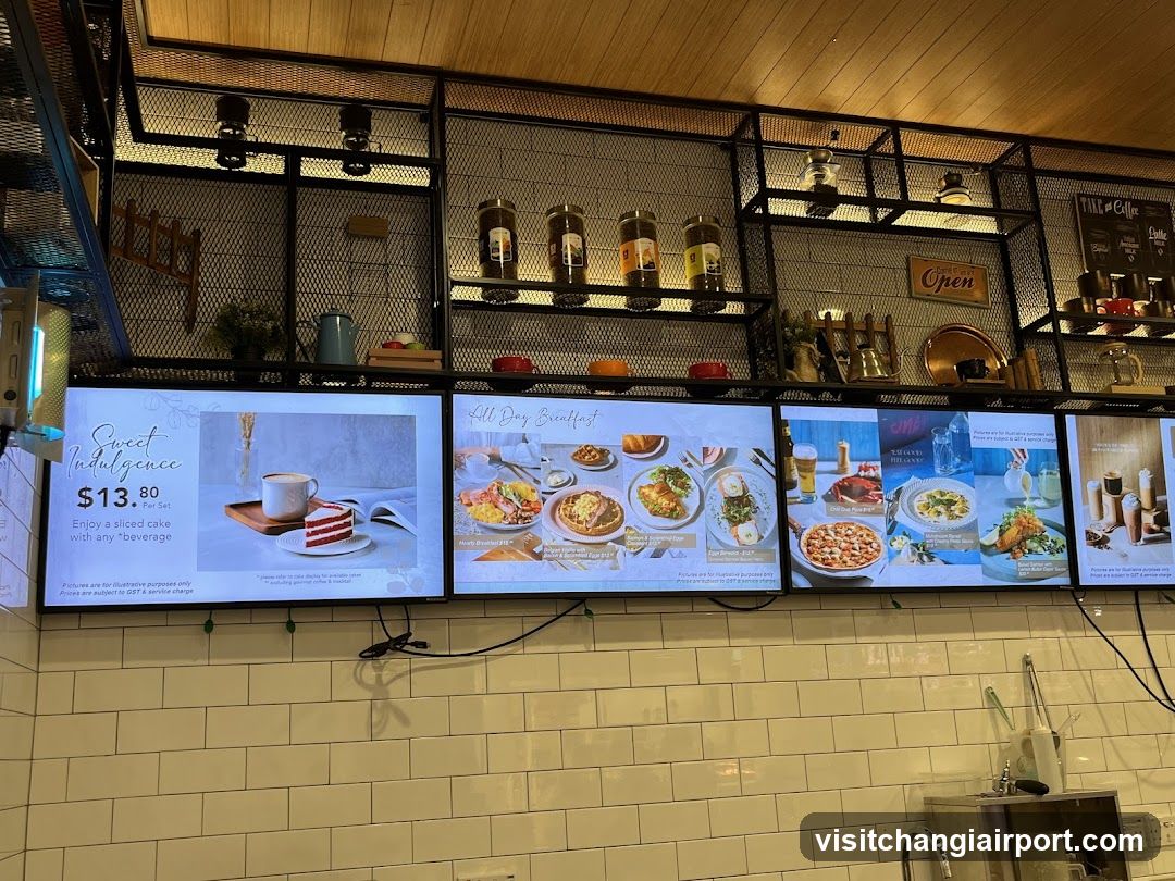 Coffee Shop Interior Display