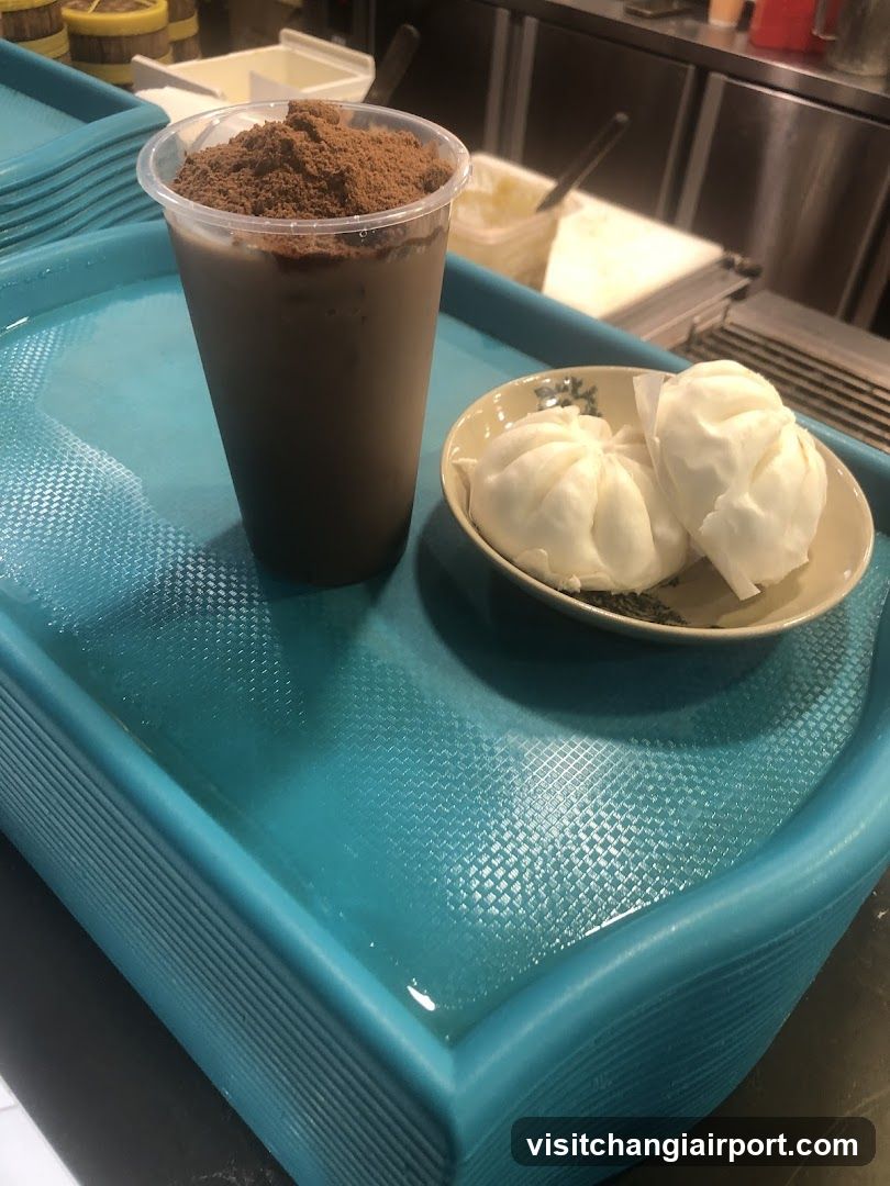 Boba Tea and Steamed Buns