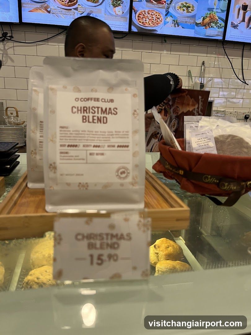 Christmas Blend Coffee Display