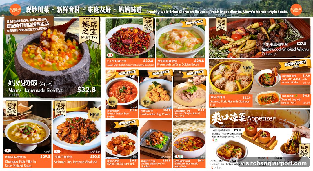 Chengdu Home - Freshly Wok-Fried Sichuan Flavors Menu