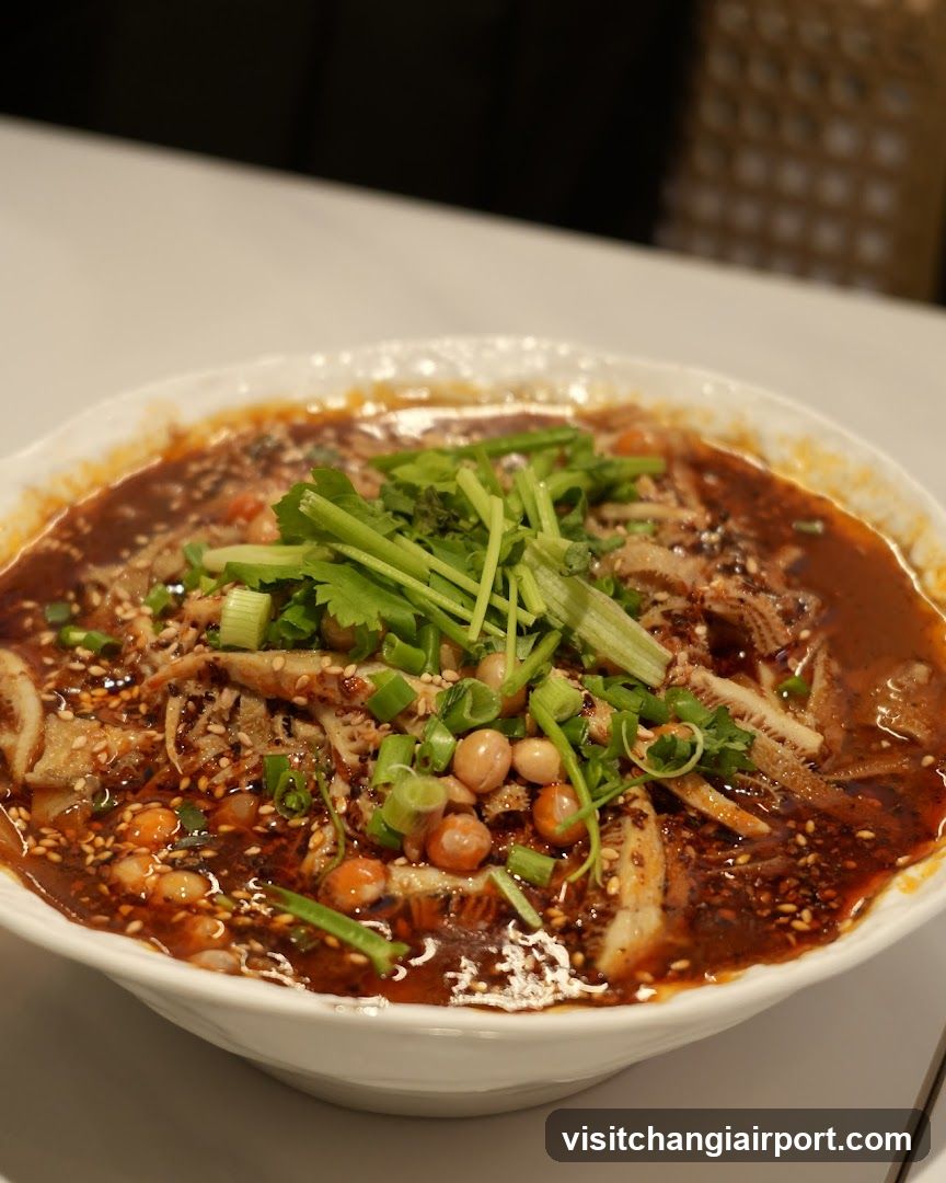 Spicy Noodle Bowl with Toppings
