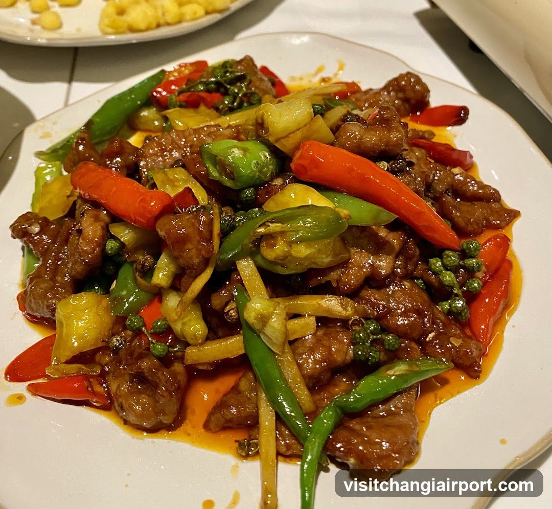 Sichuan Beef with Peppers and Ginger