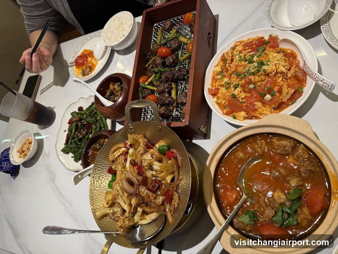 Chinese Dining Table Spread