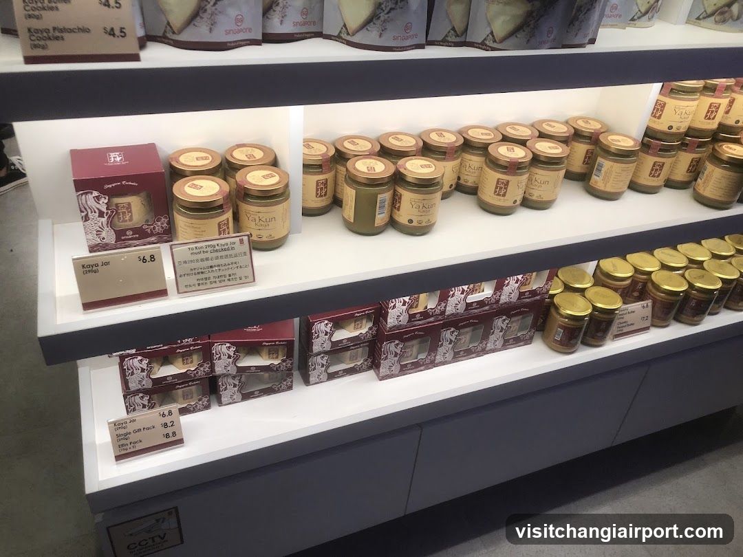 Yakun Honey Jars Display