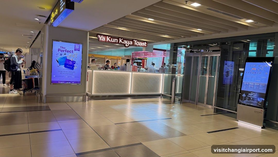 Airport Food Court Interior
