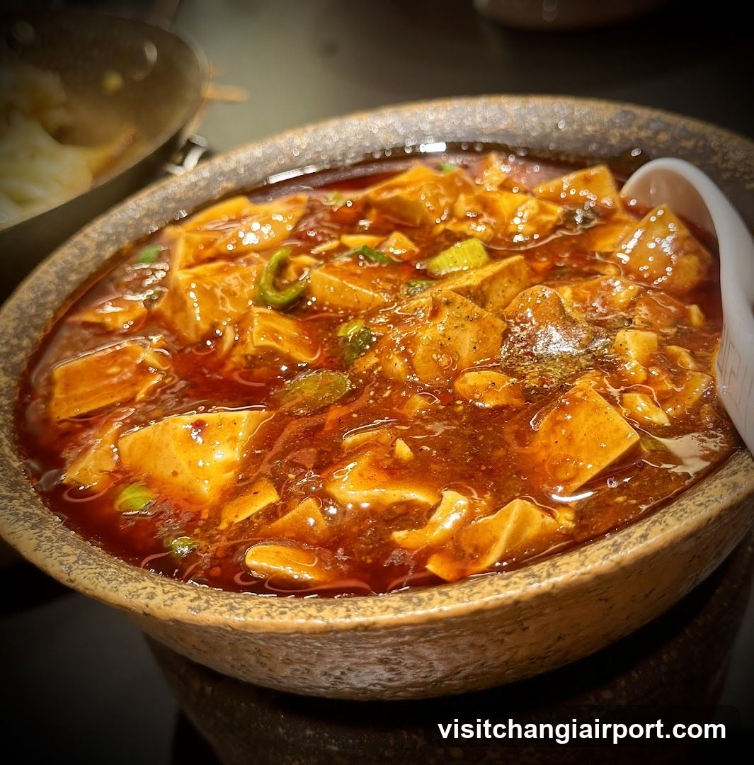 Mapo Tofu Dish