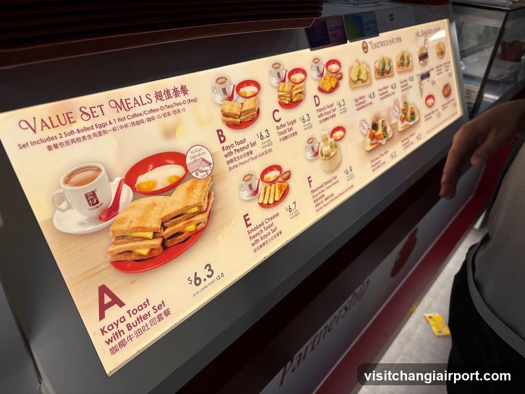 Breakfast Menu Board