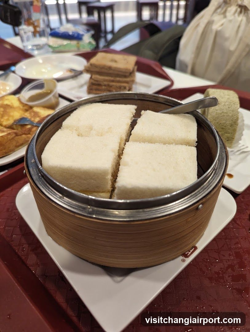Steamed Rice Cake and Toast