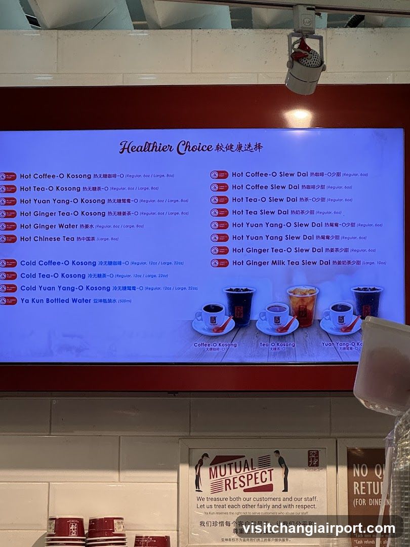 Healthier Choice Menu Board