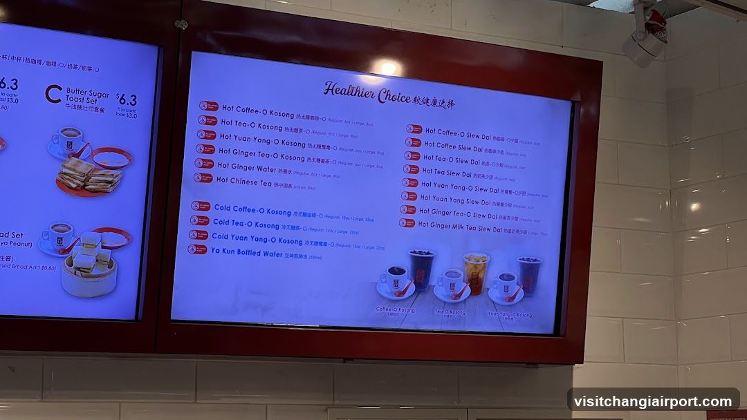 Healthier Choice Menu Board